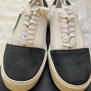 Article No. - Men's Low Top Sneakers White/Black - MEN 10